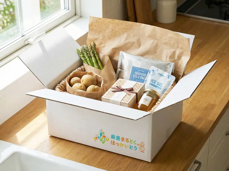 産地直送の鮮度