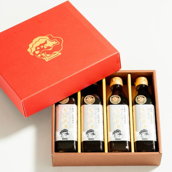 はこだて美人醤油4本セット