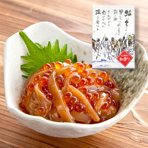 網元秘造り（漬け真イカといくら醤油漬け）